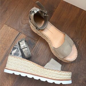 Dolce Vita Larita Platform Espadrille Sandals